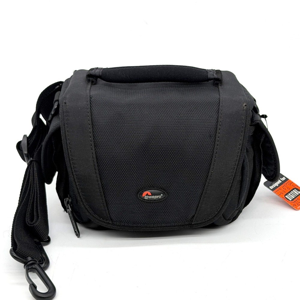 Lowepro Edit 110 Digital Camera Camcorder Bag Black Shoulder Strap Belt Loop NWT